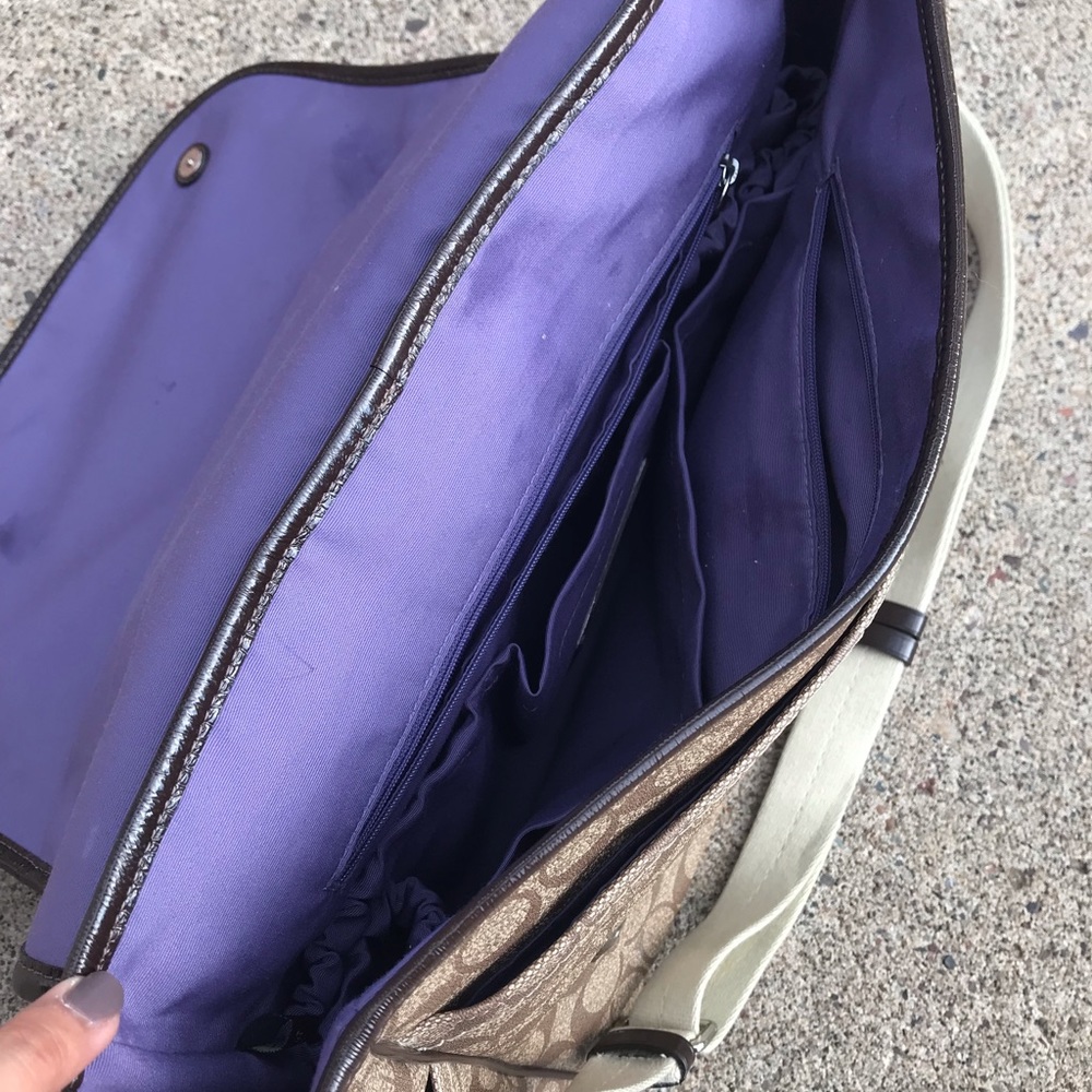 Coach diaper bag - Picture 3 of 3